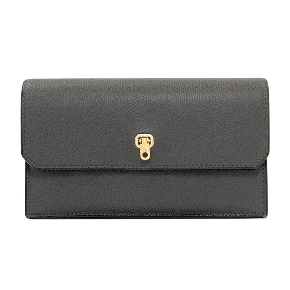 Valextra Brera Long Wallet Leather Women's